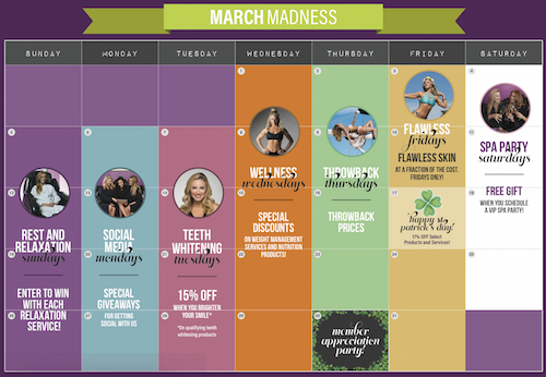 March Madness Calendar