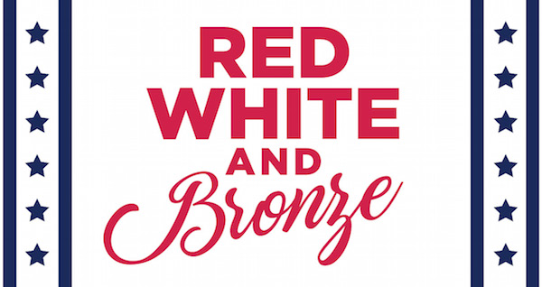 Red, White, and Bronze!